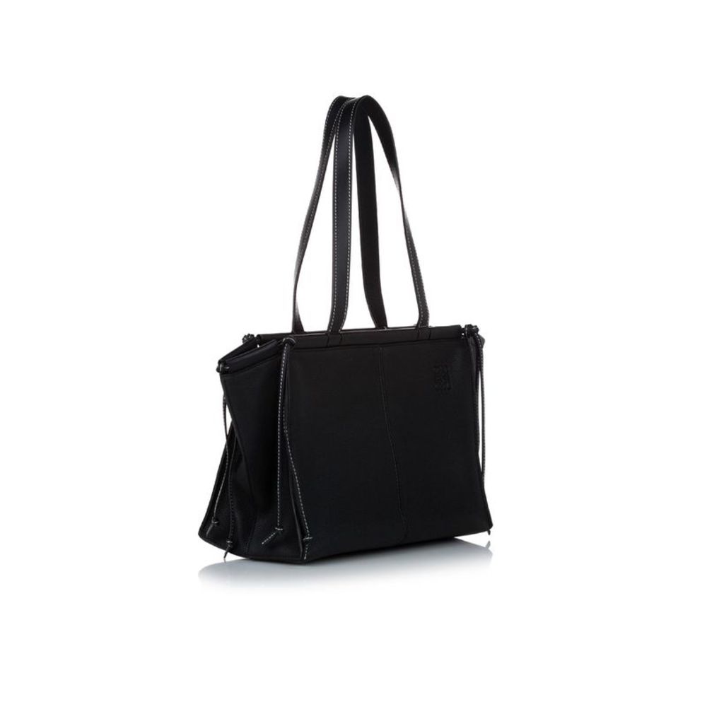 Pre Loved Loewe Large Cushion Leather Tote Bag - Picture 2 of 8